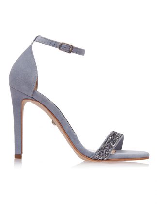 Sandale Bleu Elegante Ocazie Glitter Piele Naturala GEMELLI Shoes | Pantofi la comanda lucrati manual din piele naturala de calitate.