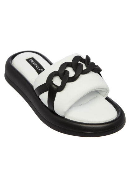 Sandale Joase Negre Piele Naturala Branturi Buretate Gemelli Shoes Comanda Online Pantofi la comanda lucrati manual din piele naturala