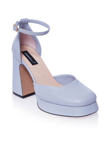 Sandale Baby Blue Vara Piele Naturala GEMELLI Shoes Comanda Online Pantofi la comanda lucrati manual din piele naturala