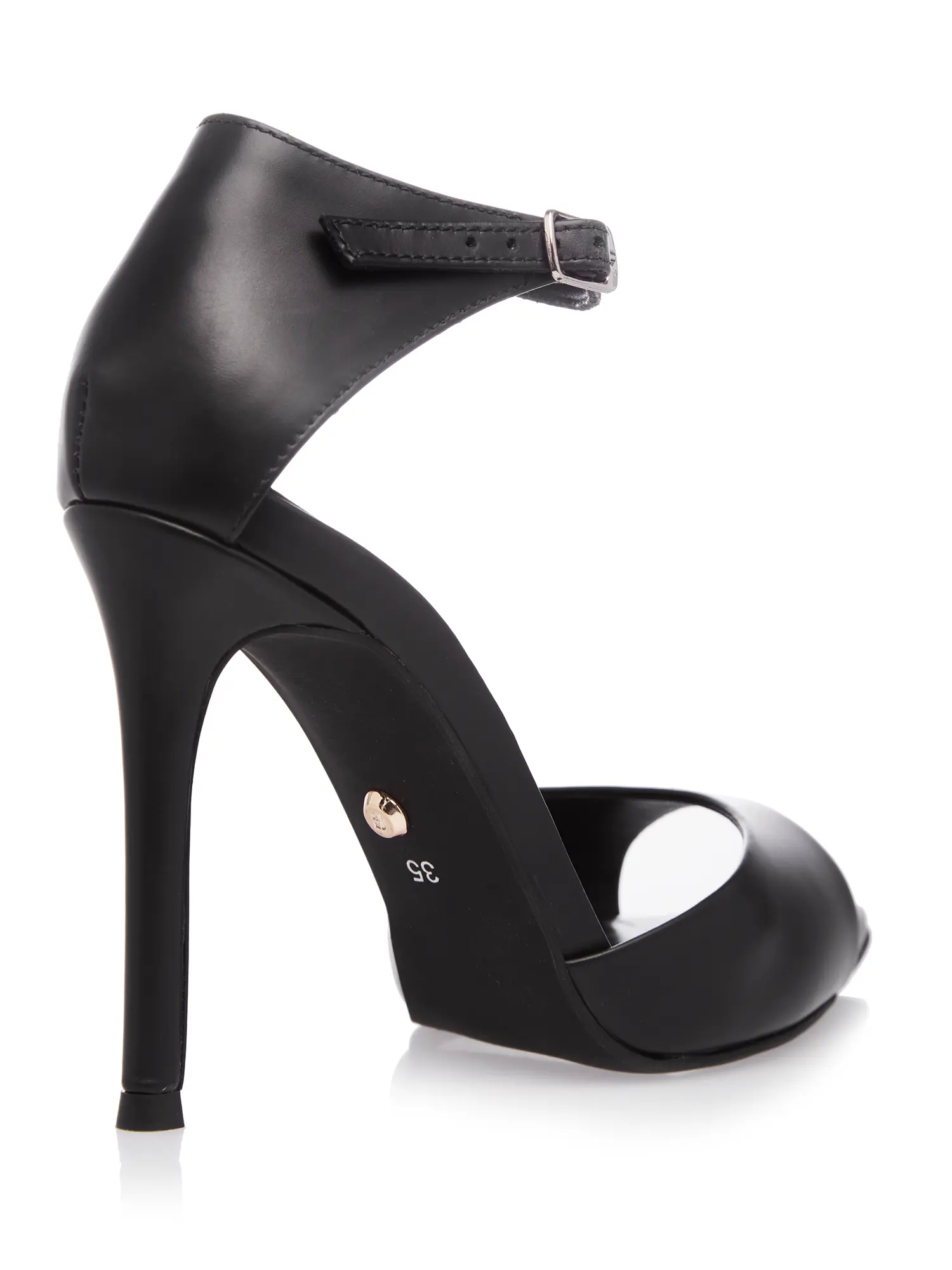 Sandale Negre Piele Naturală cu Toc Înalt Gemelli Shoes Comanda Online Incaltaminte la comanda lucrata Manual din Piele Naturala