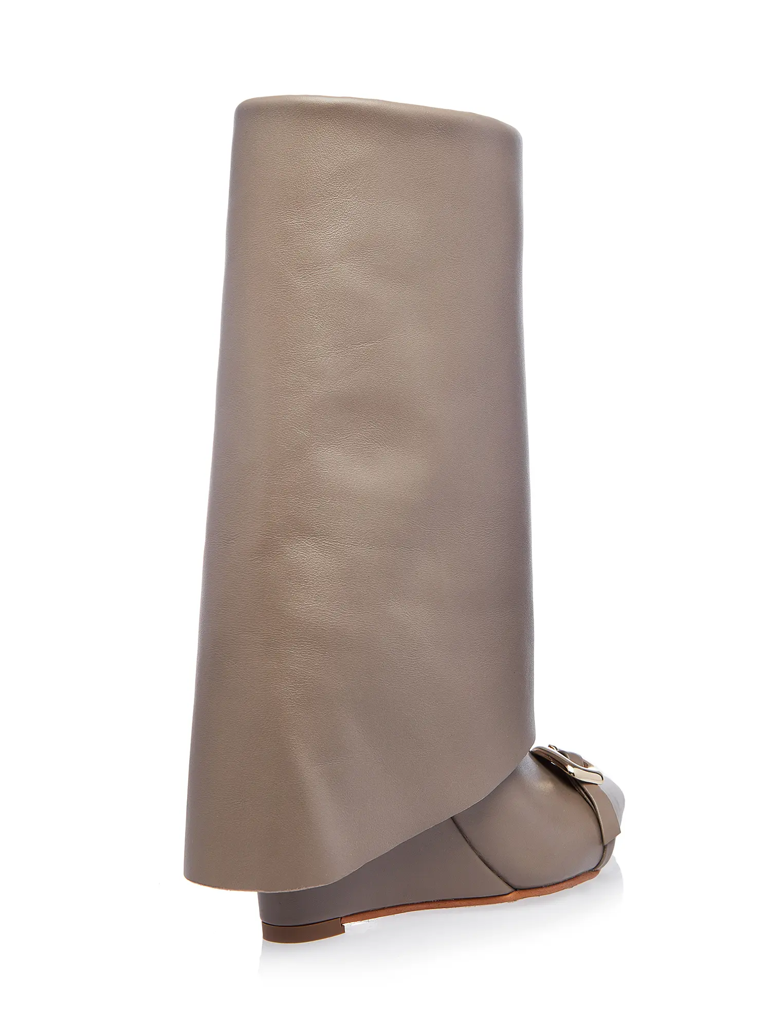 Cizme Grej Piele Naturala Accesorii Catarame GEMELLI SHOES Comanda Online Cizme elegante Lucrate Manual din Piele Naturala de Calitate
