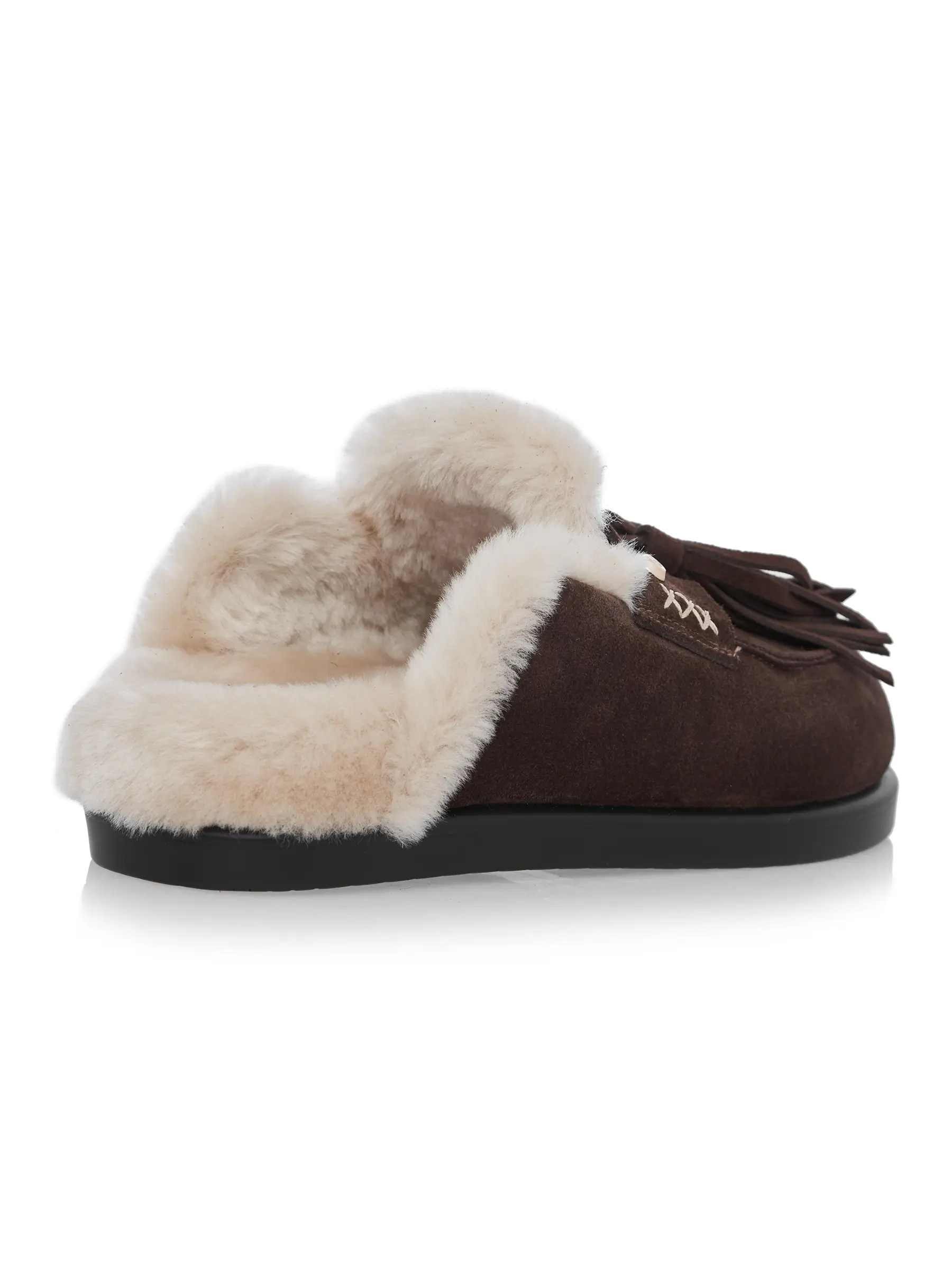 Saboti Maro Piele Naturala si Blană Gemelli Shoes, Comanda Online Incaltaminte Casual la comanda lucrata Manual din Piele Naturala